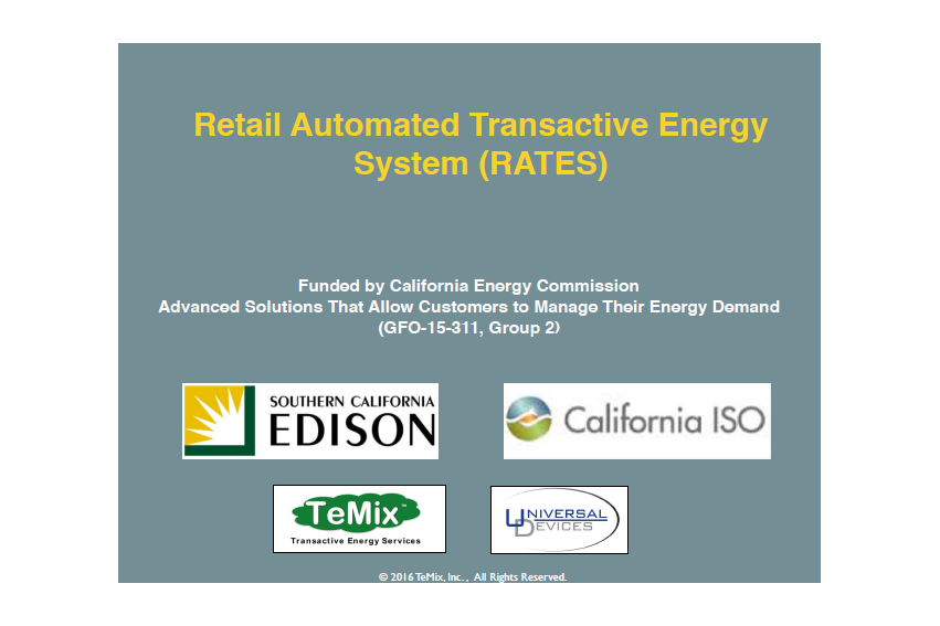 米カリフォルニアで実証中のP2P電力取引